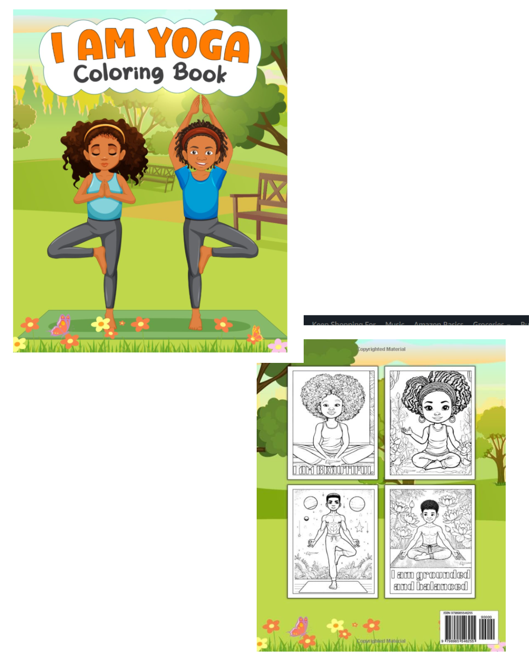 I Am Yoga Coloring Book