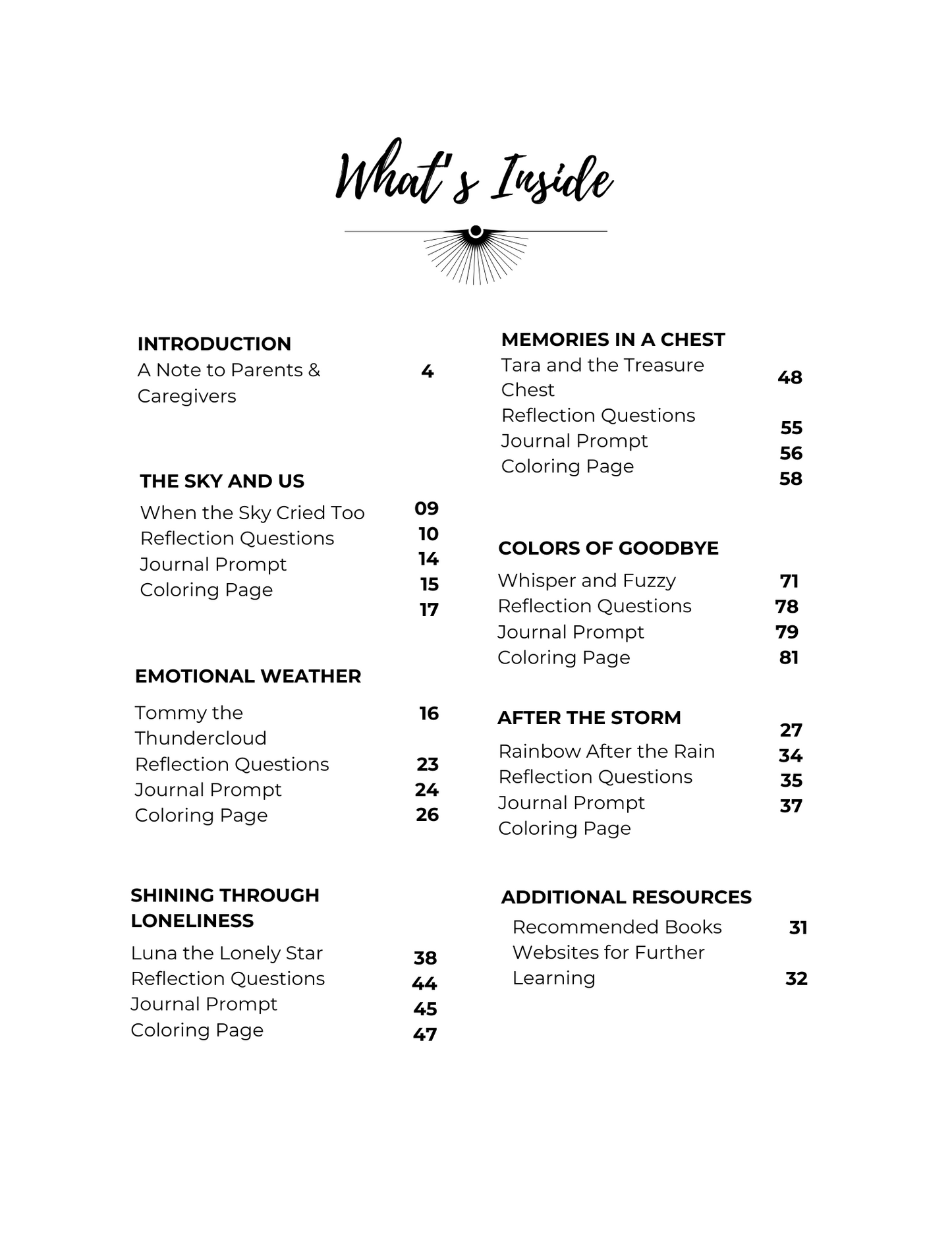 Healing Hearts; A Children's Journey Through Grief